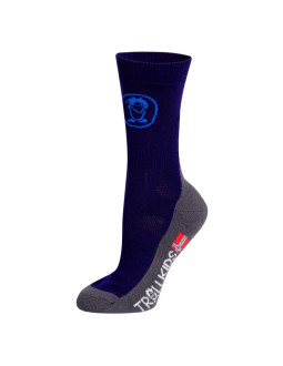 Skarpety trekkingowe dziecięce dla chłopca/dziewczynki trollkids kids trekking mid cut socks ii navy (930-100)