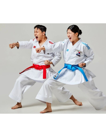 Czerwony pas do kimona - mtx karate wkf | mooto