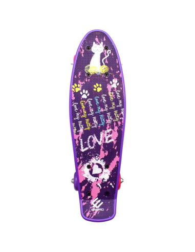 Deskorolka plastikowa enero mini love kitty