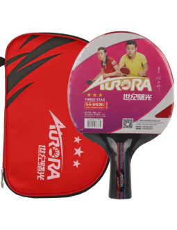 Rakietka do p-ponga aurora 3* sg6636 short