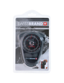 Waga bagażowa z miarką max 32kg swissbrand