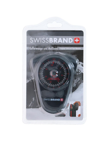 Waga bagażowa z miarką max 32kg swissbrand