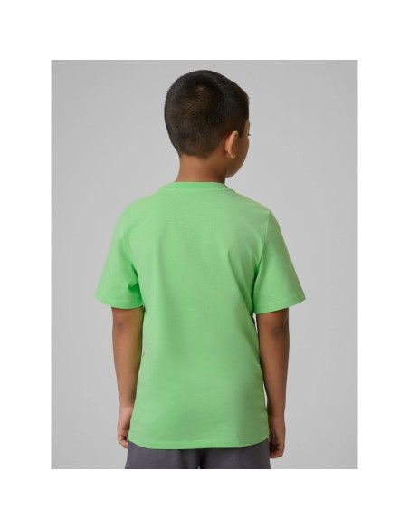 T-shirt regular z nadrukiem chłopięcy 4f 4fjrss26ttshm3599-10s