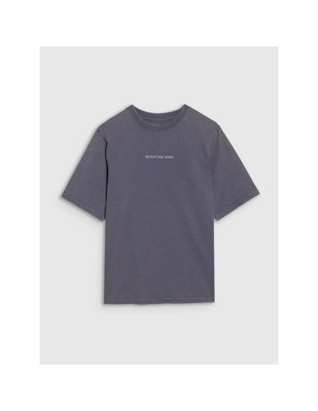 T-shirt oversize z nadrukiem chłopięcy 4f 4fjwss25ttshm1879-22s