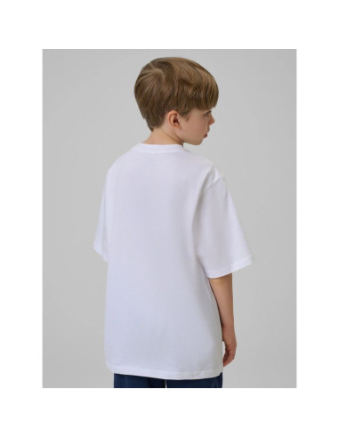 T-shirt loose z nadrukiem chłopięcy 4f 4fjrss26ttshm3786-10s