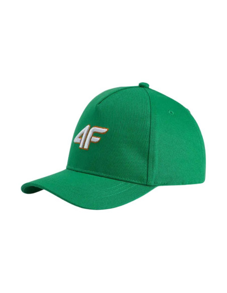 Czapka z daszkiem dla dzieci 4f u547 zielona 4fjwss26acabu547 41s