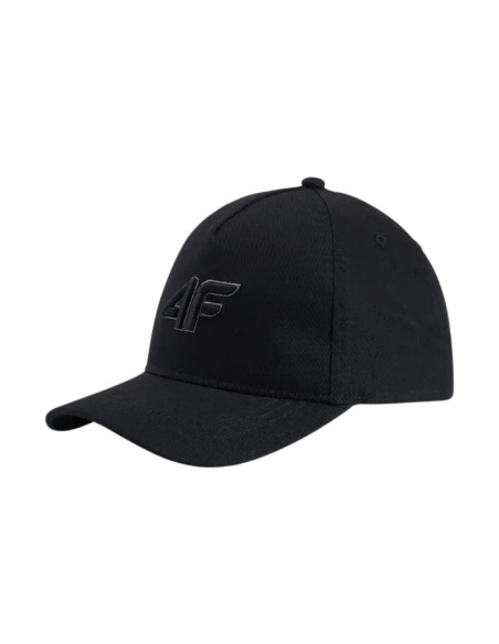 Czapka z daszkiem dla dzieci 4f u547 czarna 4fjwss26acabu547 21s