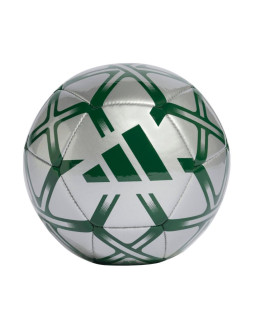 Piłka nożna adidas starlancer mini srebrno-zielona jw1363