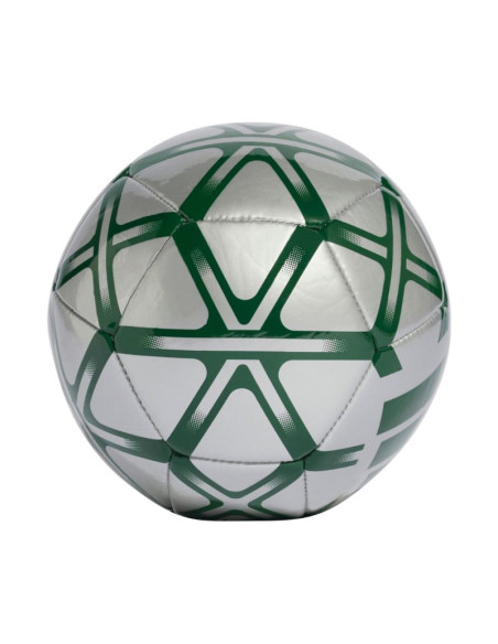 Piłka nożna adidas starlancer mini srebrno-zielona jw1363