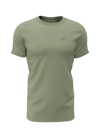 T-shirt bewełniany męski 4f 4fwss26ttshm4484-44s