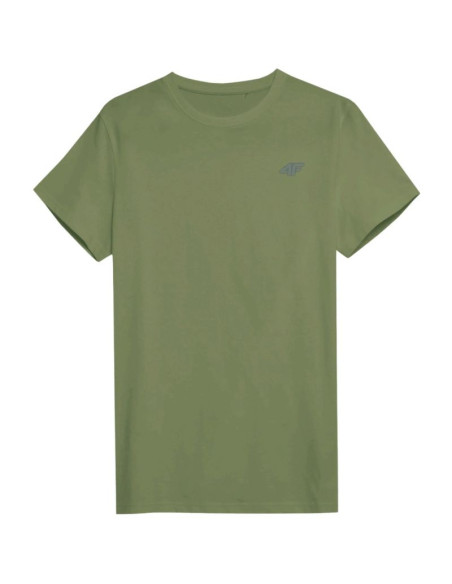 T-shirt bewełniany męski 4f 4fwss26ttshm4484-44s