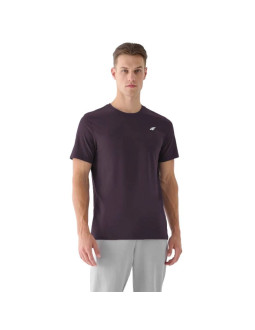 T-shirt bewełniany męski 4f 4fwss26ttshm4484-50s
