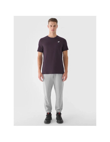 T-shirt bewełniany męski 4f 4fwss26ttshm4484-50s
