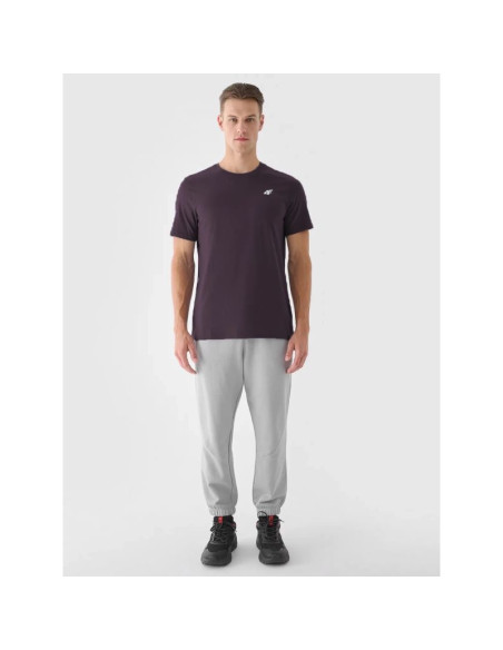 T-shirt bewełniany męski 4f 4fwss26ttshm4484-50s