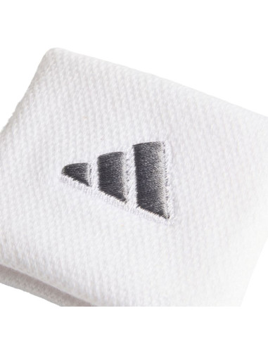 Frotka na rękę adidas tennis wristband small 2 szt. biała s kv9218