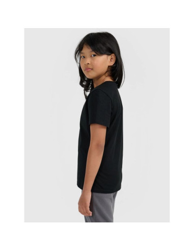 T-shirt regular gładki dziewczęcy 4f 4fjrmm00ttshf3231-20s