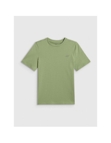 T-shirt regular gładki chłopięcy 4f 4fjrss26ttshm3598-47s