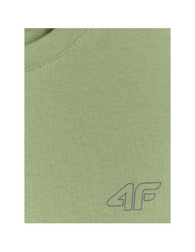 T-shirt regular gładki chłopięcy 4f 4fjrss26ttshm3598-47s