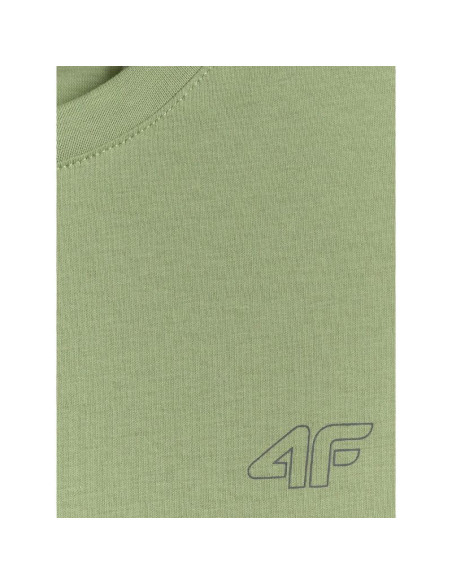 T-shirt regular gładki chłopięcy 4f 4fjrss26ttshm3598-47s