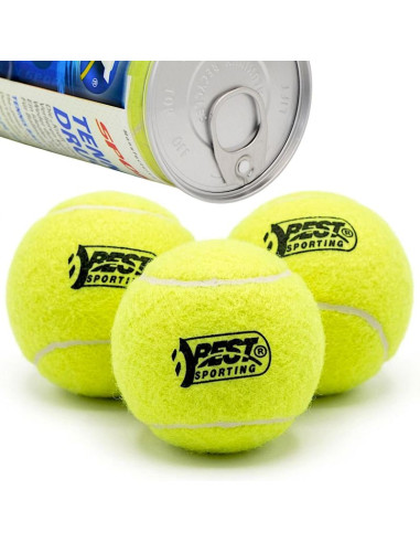 Piłki tenis ziemny kpl.3 szt best sporting