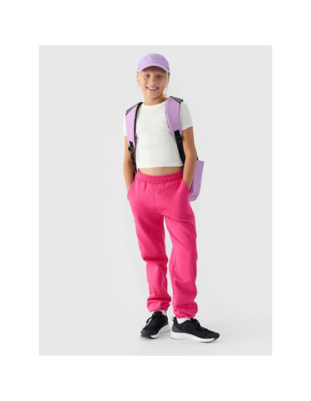 T-shirt gładki dziewczęcy 4f 4fjrss24ttshf2053-11s