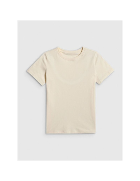 T-shirt regular gładki dziewczęcy 4f 4fjrss26ttshf3554-12s