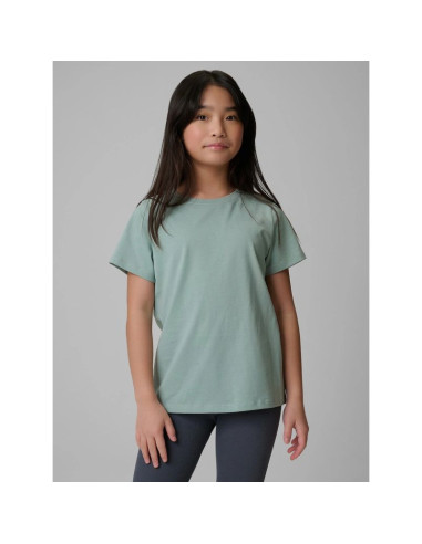T-shirt regular gładki dziewczęcy 4f 4fjrss26ttshf3554-12s