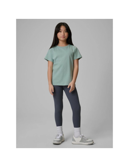 T-shirt regular gładki dziewczęcy 4f 4fjrss26ttshf3554-12s