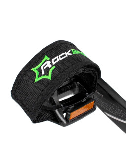 Paski do pedałów rowerowych rockbros gzt1001bk 2 szt. - czarne
