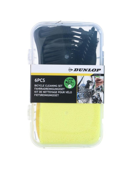 Zestaw do czyszczenia roweru 5 elementy dunlop