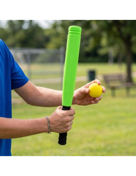 Kij do baseball junior 54cm soft zielony
