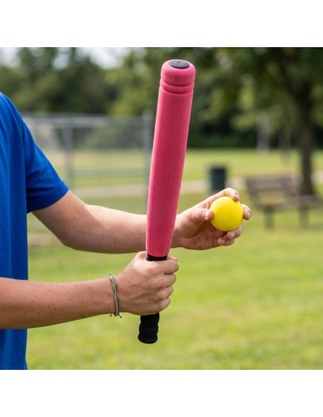 Kij do baseball junior 54cm soft czerwony