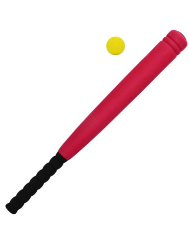 Kij do baseball junior 54cm soft czerwony