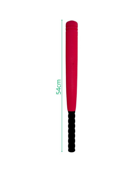 Kij do baseball junior 54cm soft czerwony
