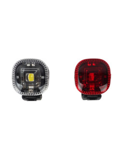 Zestaw lampek rowerowych dunlop 2 szt. 2111394
