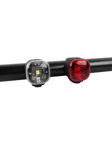 Zestaw lampek rowerowych dunlop 2 szt. 2111394