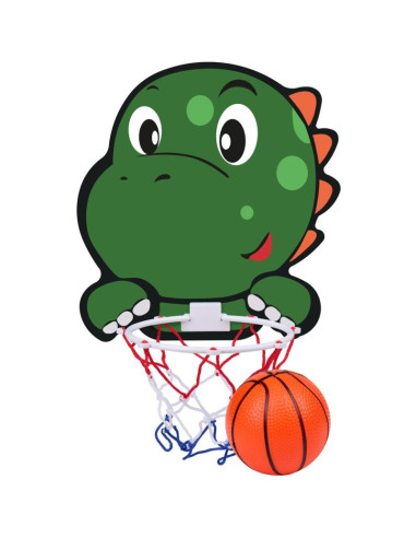 Tablica do koszykówki 40x30cm z piłką dino