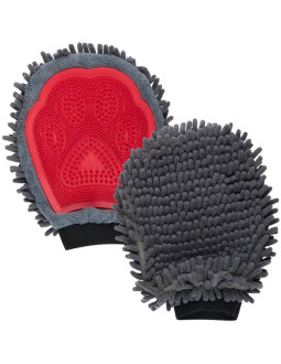 Rękawica do pielęgnacji mycia psa 2w1 dirt devil