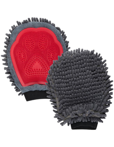 Rękawica do pielęgnacji mycia psa 2w1 dirt devil