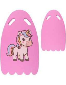 Deska do pływania 41x24x2,5cm eddy toys - różowa