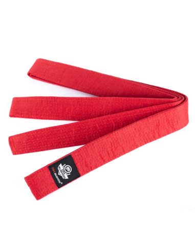 Pas do kimona karate - czerwony 260 cm