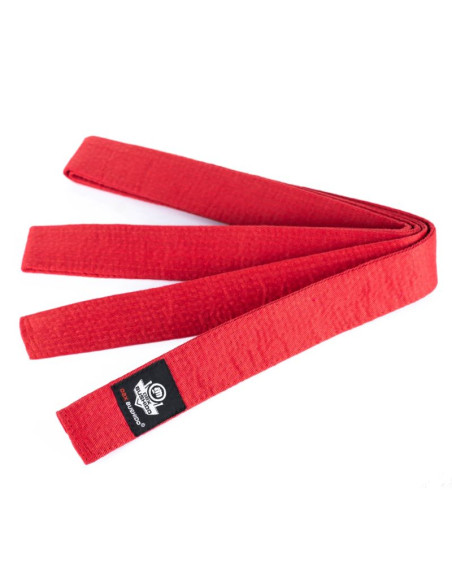 Pas do kimona karate - czerwony 260 cm