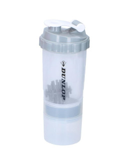 Shaker koktajli do odżywek bidon 550ml dunlop szary 2
