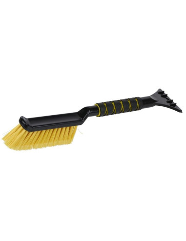 Skrobaczka do szyb ze szczotką 40,5cm dunlop żółta