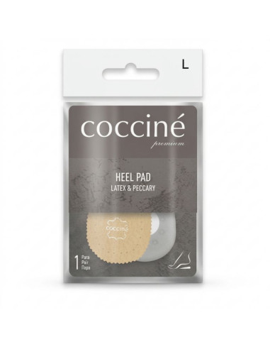 Podpiętka skórzana na lateksie coccine