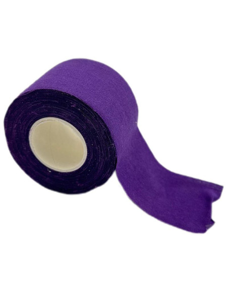 Taśma tejp tape sportowa kineziologiczna 7,3mx3,8cm fiolet dunlop
