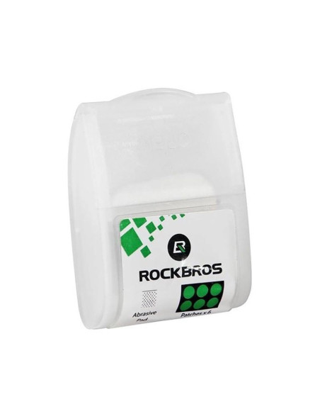 Zestaw naprawczy rockbros gj2001 do dętek rowerowych - półprzezroczysty