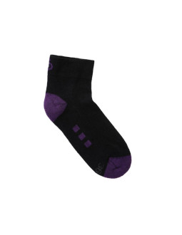 Motive fitness deodorant socks 164064 czarny+fioletowy