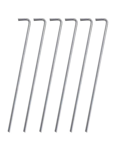 Szpilki śledzie do namiotu 23 cm kpl. 6szt metal camp active