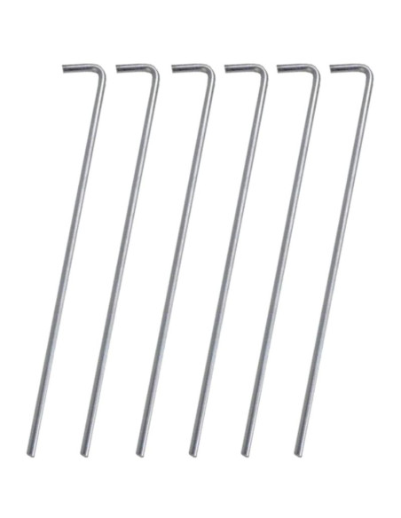 Szpilki śledzie do namiotu 23 cm kpl. 6szt metal camp active